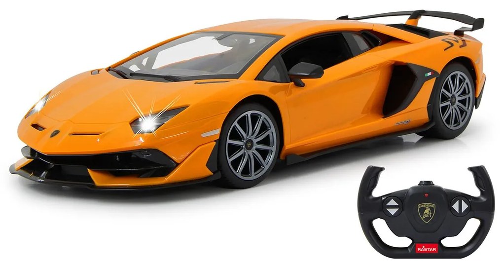 Carro telecomandado Lamborghini Aventador SVJ Performance 1:14 2,4GHz Laranja