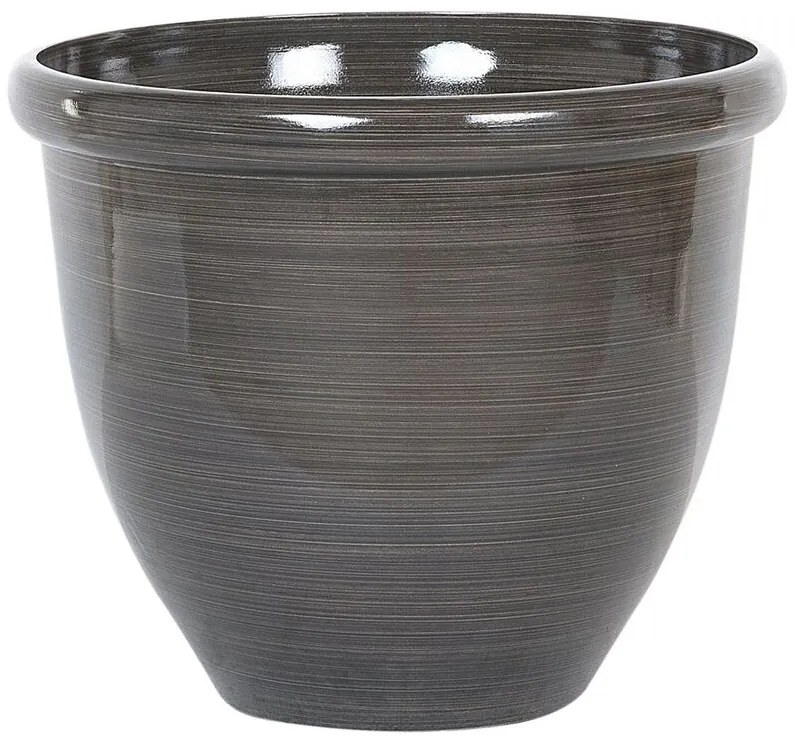 Vaso decorativo castanho ⌀ 49 cm TESALIA Beliani