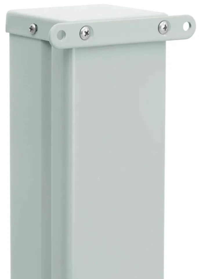 Toldo lateral retrátil para pátio 160x600 cm vermelho