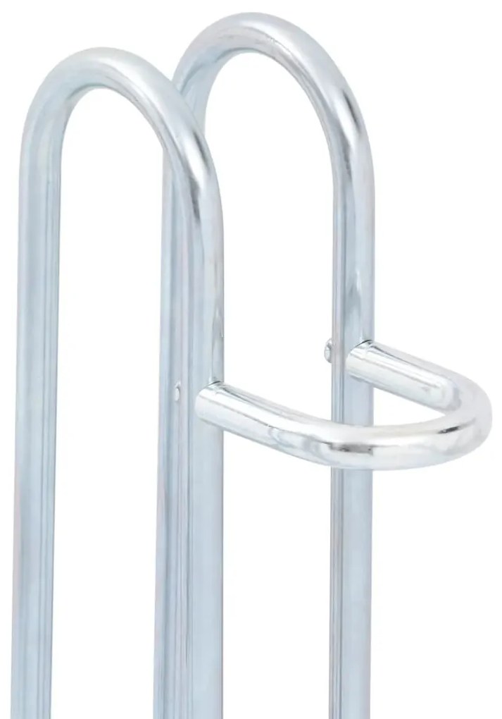 Suporte independente para 2 bicicletas aço galvanizado