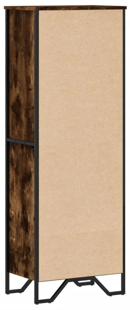 Estante 50x31x137,5 cm derivados de madeira carvalho fumado