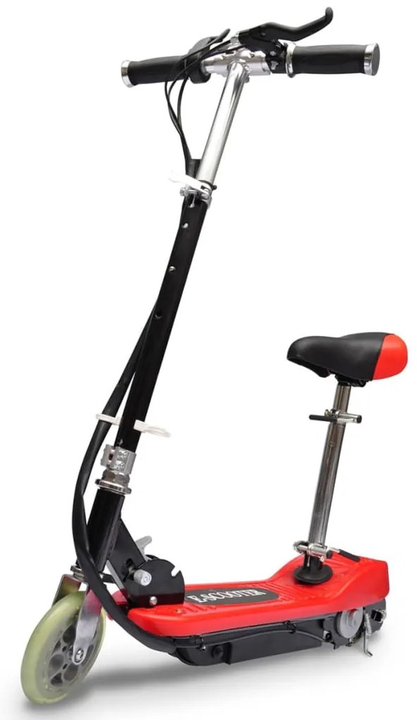 Trotinete/scooter elétrica com assento 120 W vermelho