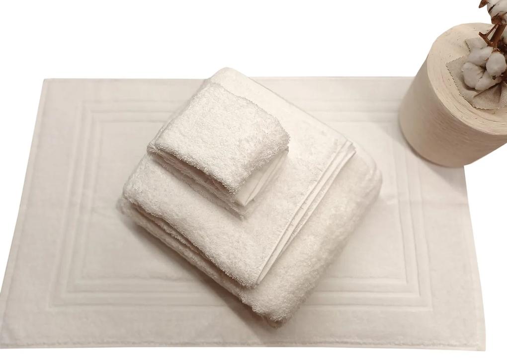 Toalhas Brancas 100% algodão fio singelo 600 gr.: Branco 36 unidades / tapete banho 50x80 cm