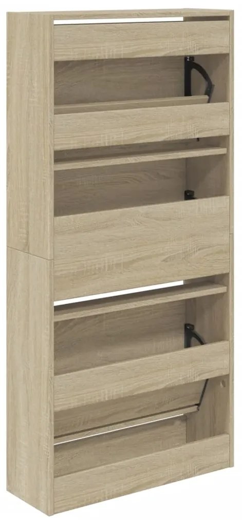 Sapateira 60x21x125,5 cm derivados de madeira carvalho sonoma