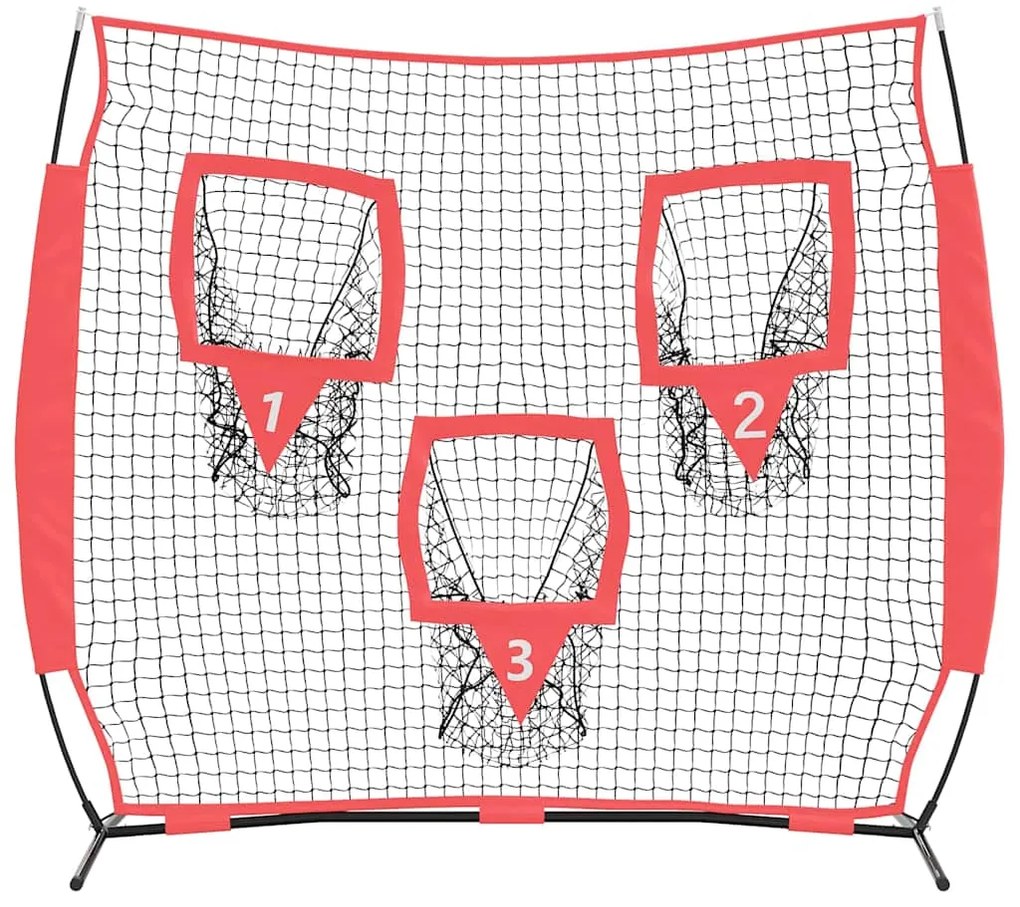 Beisebol &amp; Softbol Preto 214.5 x 89.5 x 181 cm Poliéster