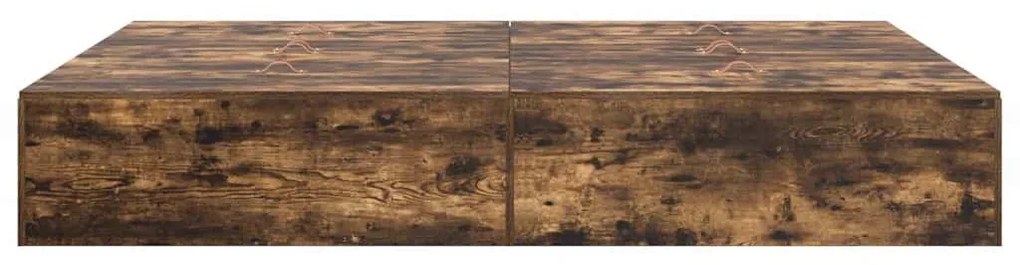 Estrado de Cama Carvalho Defumado 140 x 190 cm