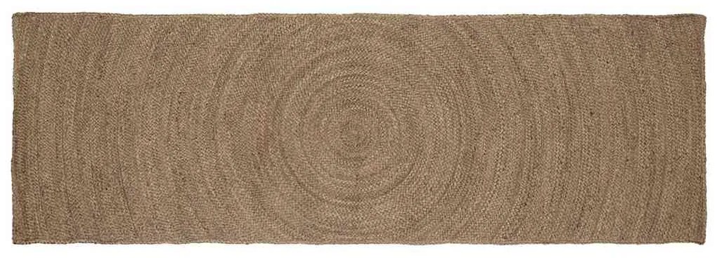 vidaXL Tapetes de área Retangular Cinzeto 60 x 200 cm Juta