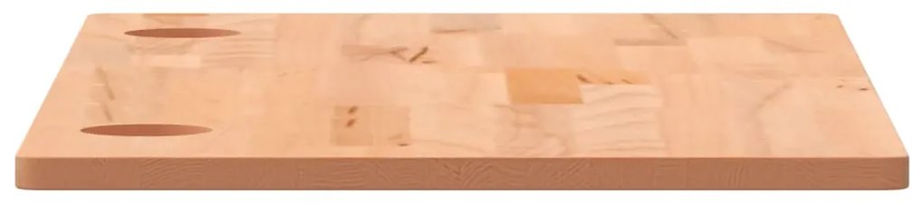 Tampo de secretária 100x50x1,5 cm madeira de faia maciça
