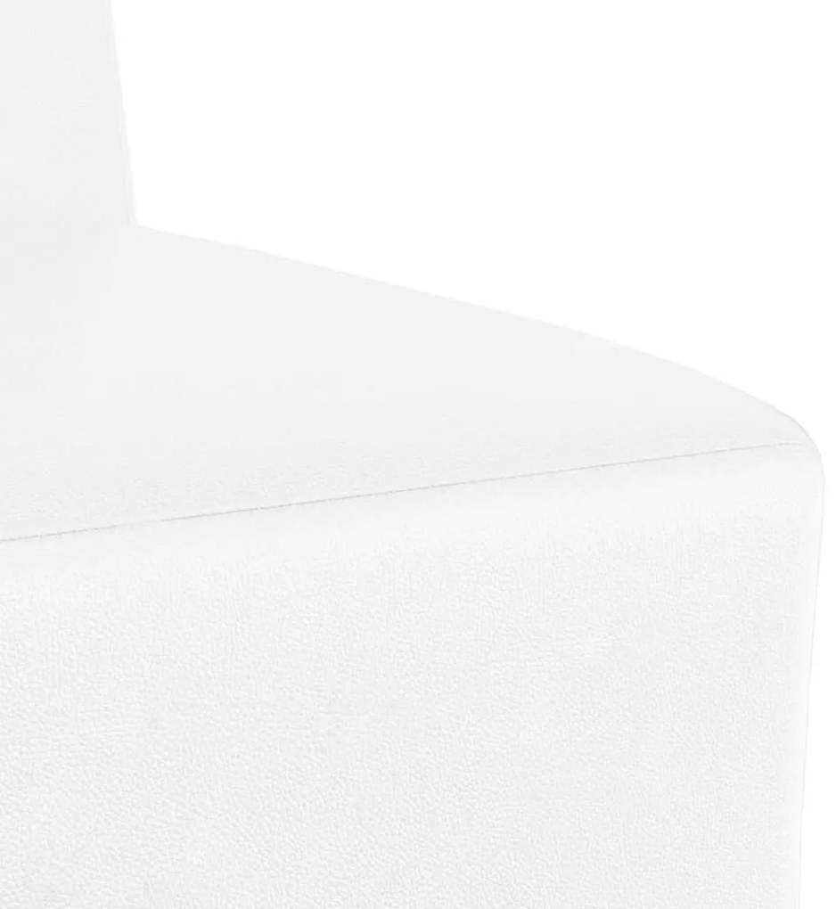 Poltrona 55 cm couro artificial branco