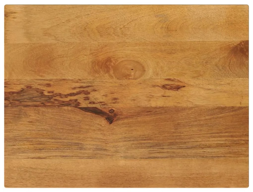 vidaXL Tampo de mesa retangular 90x50x3,8 cm mangueira maciça