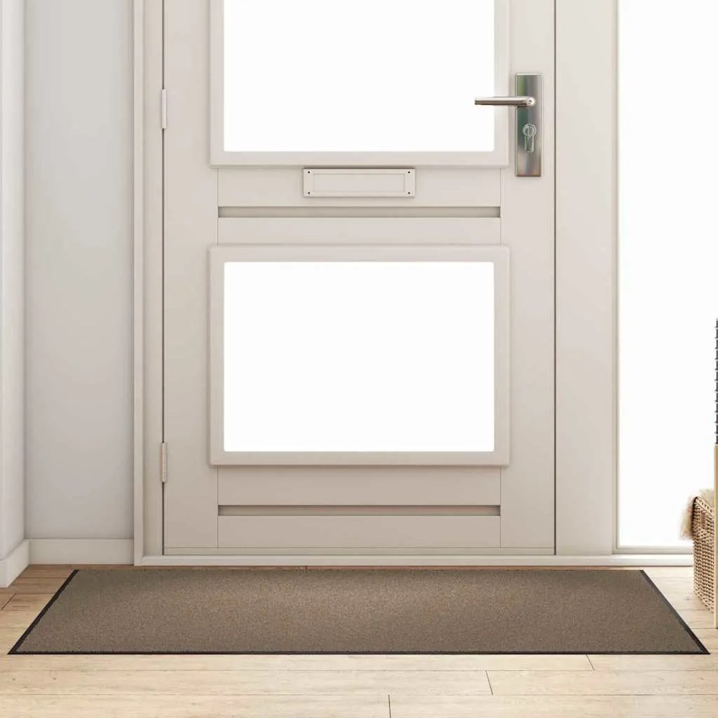 Capacho Retangular Bege 90x150 cm