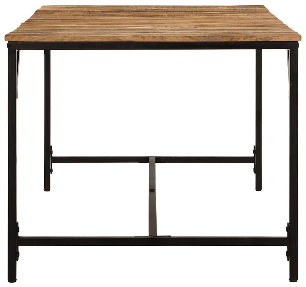 Mesa de jantar 180x90x75 cm madeira de mangueira maciça