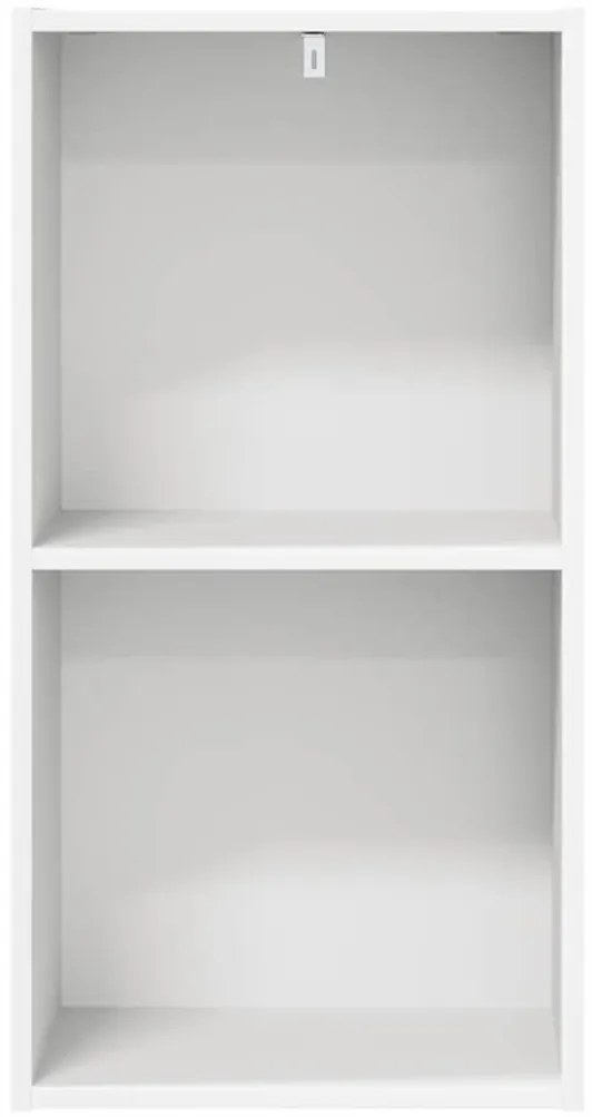 Estante com 2 prateleiras 40x30x76,5 cm contraplacado branco