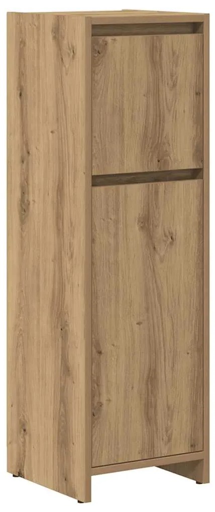4 pcs móveis de casa de banho deriv. madeira carvalho artisiano