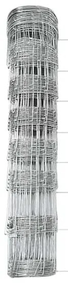 Postes de Cerca vidaXL 11 pcs U-Channel 80 cm Aço Galvanizado