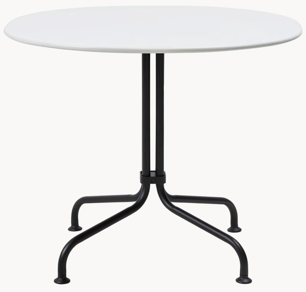 Mesa de bistrô redonda com tampo em cerâmica Carmel, Ø 75 x Alt 73 cm