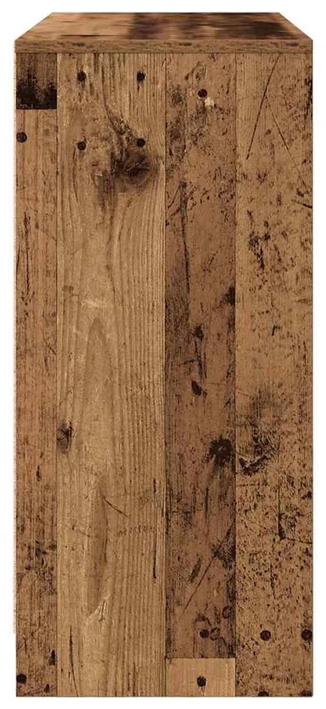 Aparador 85x34x76 cm derivados de madeira madeira velha