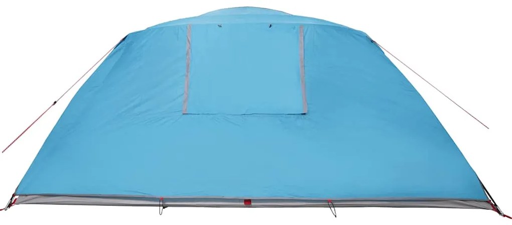 Tenda familiar estilo cabana para 6 pessoas impermeável azul