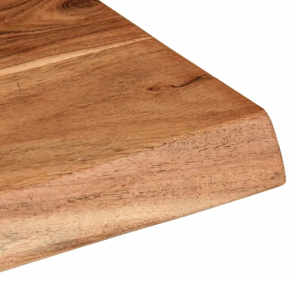 Prateleiras parede 2 pcs 60x20x3,5 cm madeira de acácia maciça
