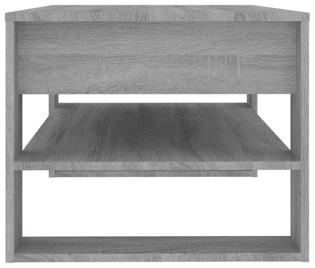 Mesa de centro 102x55x45 cm madeira processada sonoma cinza
