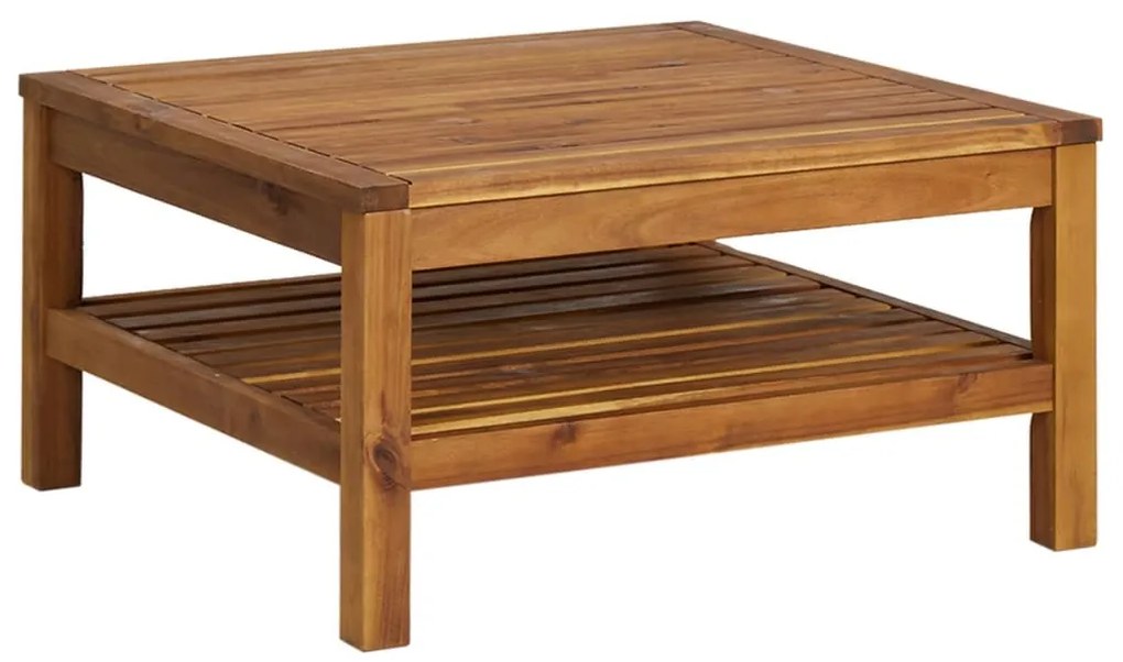 12 pcs conjunto lounge de jardim com almofadões acácia maciça