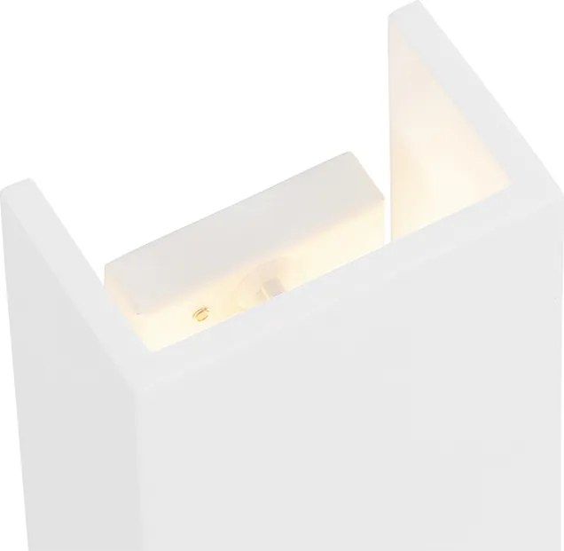 Candeeiro de parede moderno branco - Colja Novo