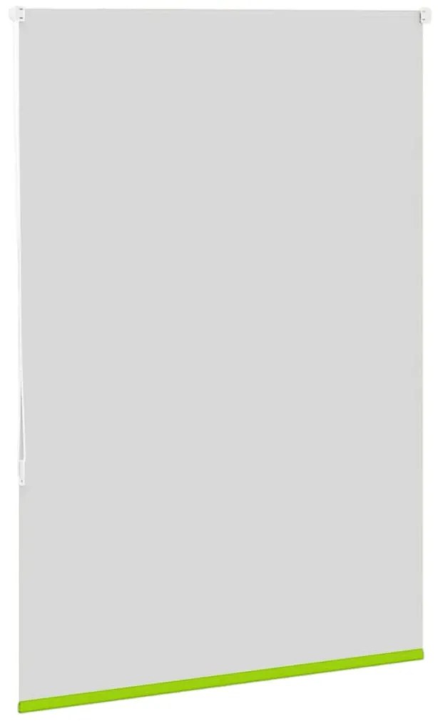 Persiana de enrolar 90x130 cm largura tecido 85,7 cm poliéster