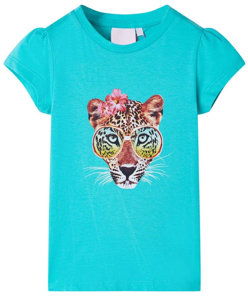 T-shirt infantil menta 116