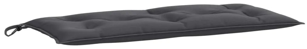 Almofadões banco jardim 2pcs 100x50x7cm mesclado tecido