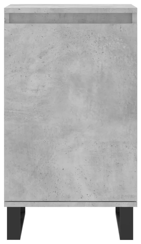 Aparador 40x35x70 cm derivados de madeira cinzento cimento