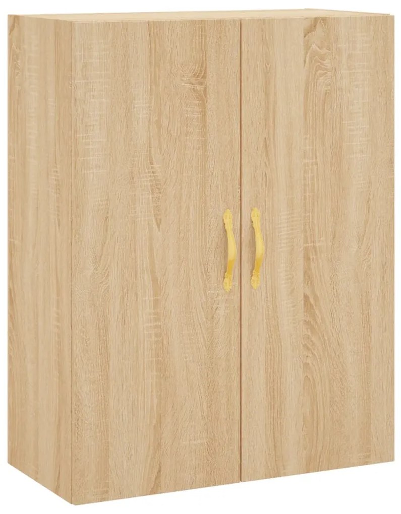 Armário alto 69,5x34x180 cm derivados de madeira cor sonoma