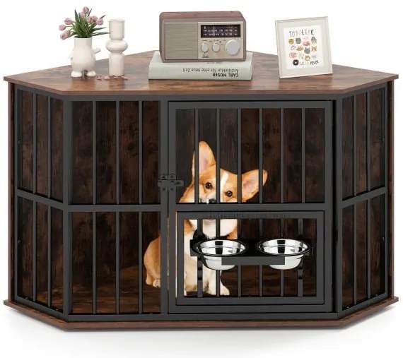 Cama ortopédica de espuma para cães, sofá para cães tamanho G com almofada de espuma em formato de ovo, 113 x 89 cm