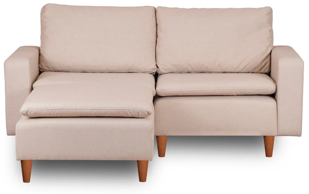 Sofá de Canto Lungo – Creme – 180 cm