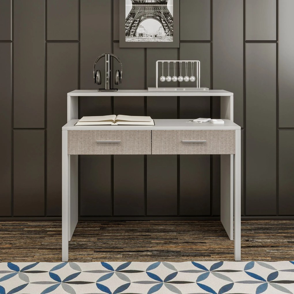 Secretária My Desk – Branco – 99x88x66 cm