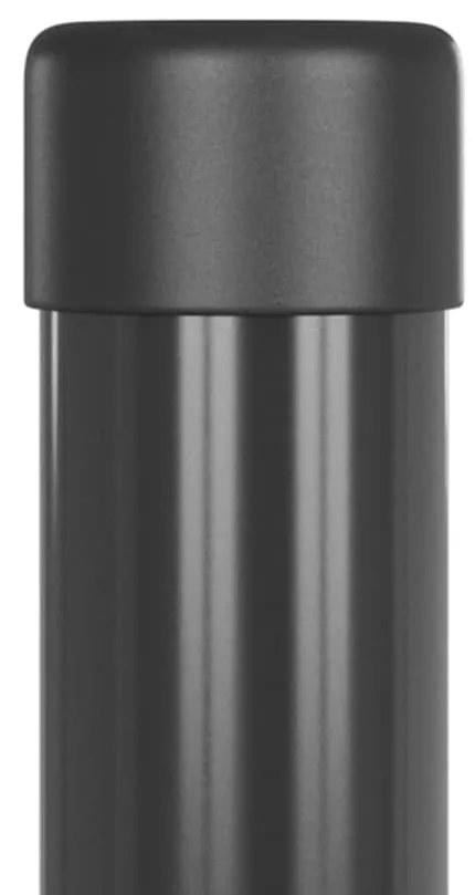 Postes de Cerca 12 pcs Cinzeto 100 cm