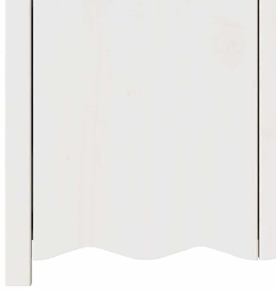 Buffet vidaXL "DRAMMEN" Branco 79x43x75,5 cm Madeira Sólida de Pinheir