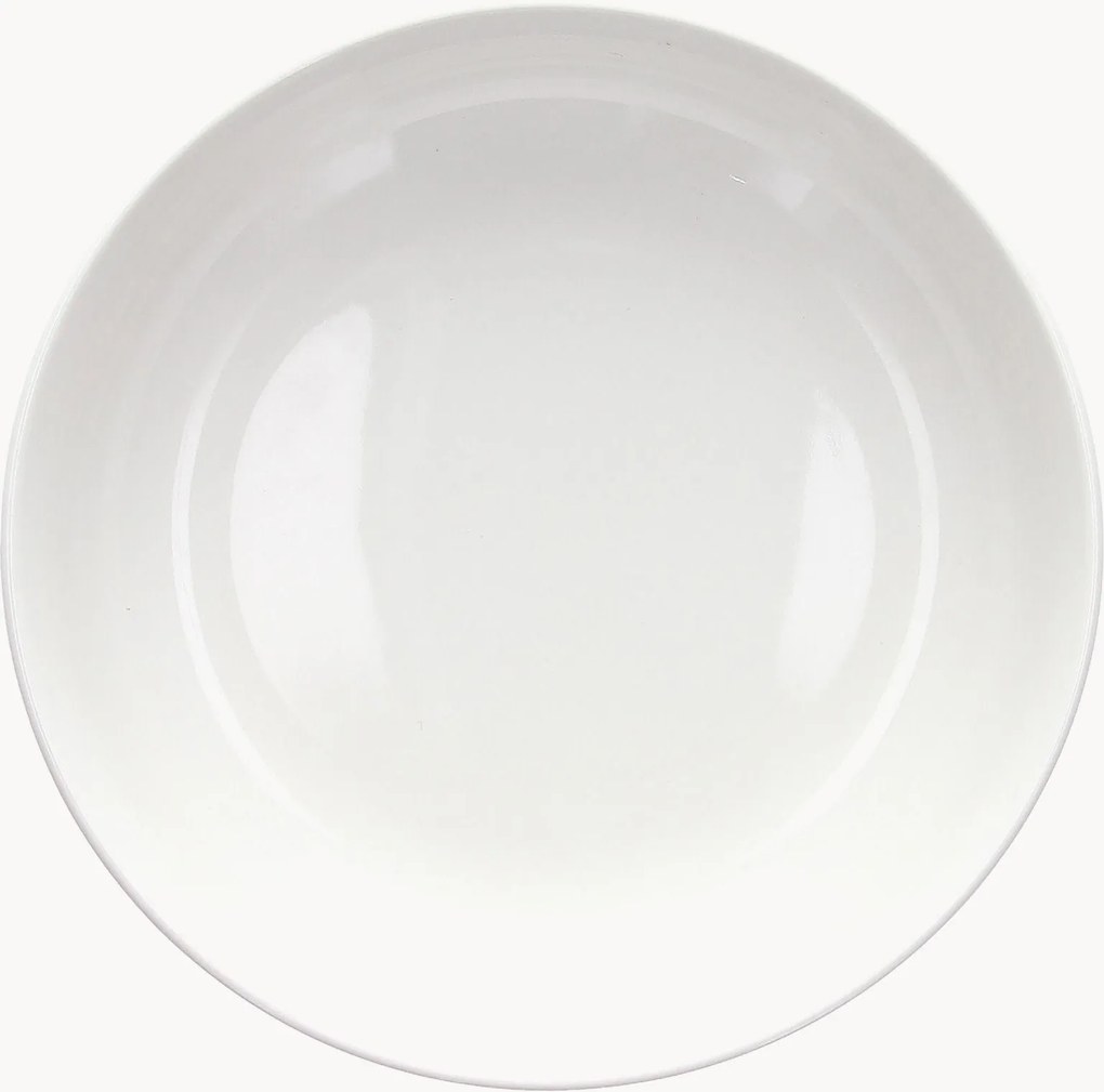 Pratos de sopa em porcelana Edge, conjunto de 6