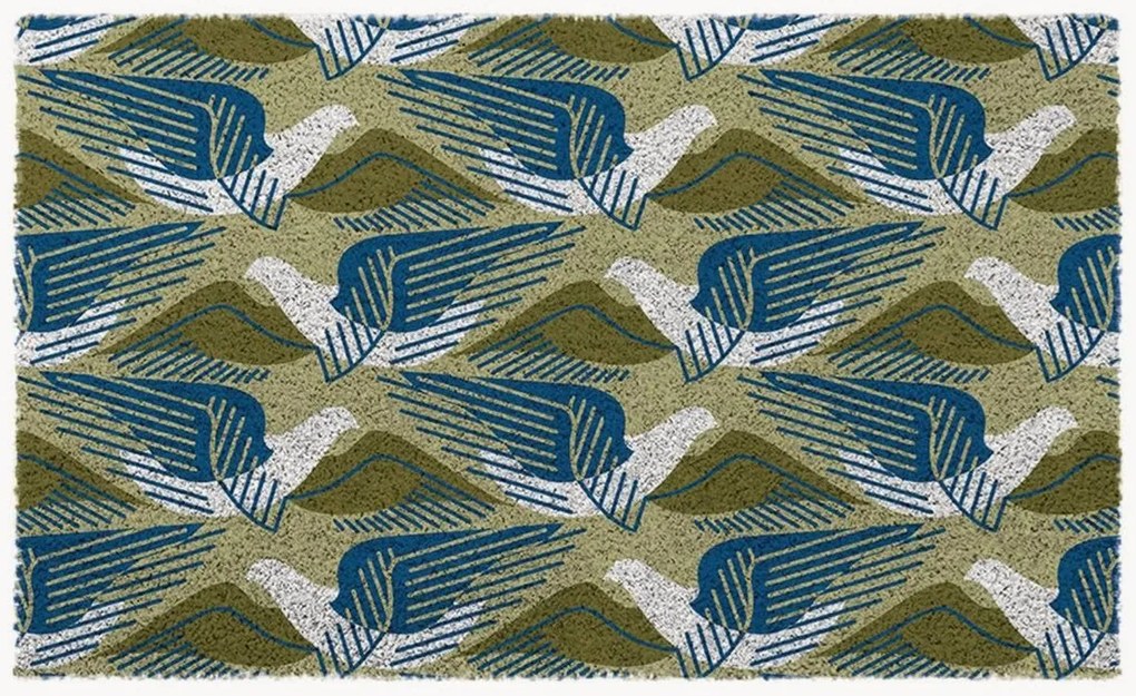 Tapete de entrada de coco Avis