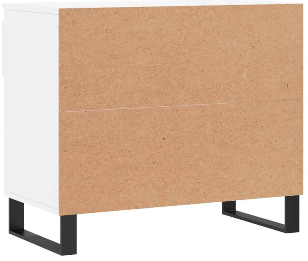 Sapateira 70x36x60 cm derivados de madeira branco brilhante