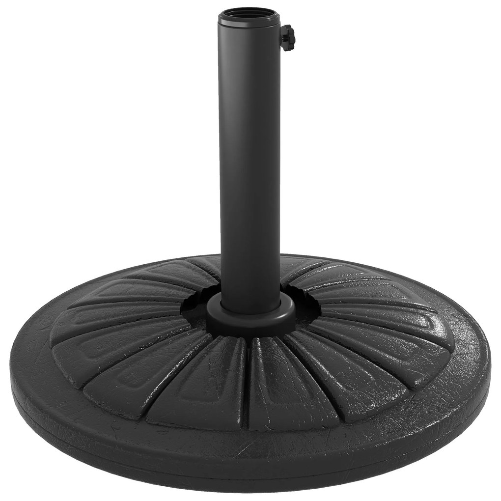 Base para Chapéu de Sol Suporte para Chapéu de Sol de HDPE Preenchível