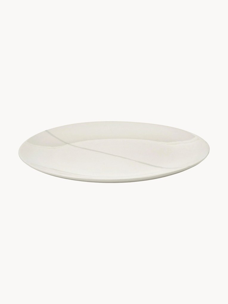 Serax x Kelly Wearstler, Prato de pequeno-almoço em porcelana Zuma, conjunto de 2