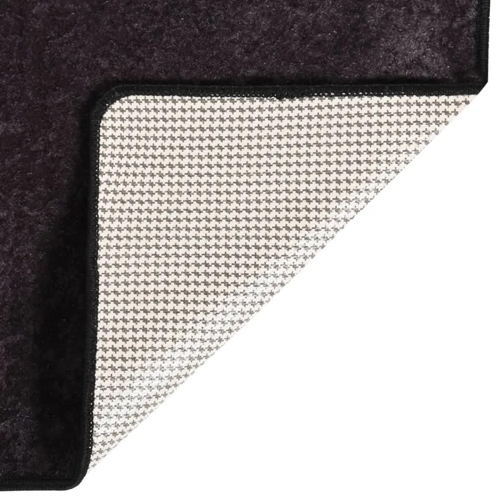 Tapete lavável antiderrapante 120x180 cm antracite