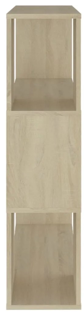 Estante/divisória 80x24x94 cm contraplacado carvalho sonoma