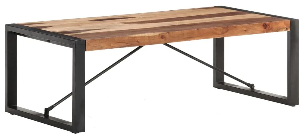 Mesa de centro 120x60x40 cm madeira maciça