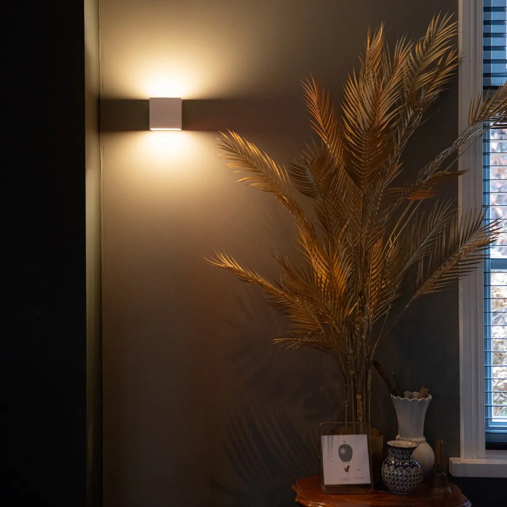 Conjunto de 2 Apliques Brancos com Dimmer Recarregável - Joris