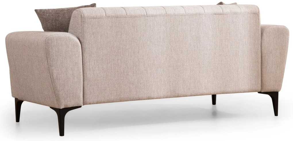 Sofá de 2 Lugares Hamlet – Bege – 180x95x77 cm
