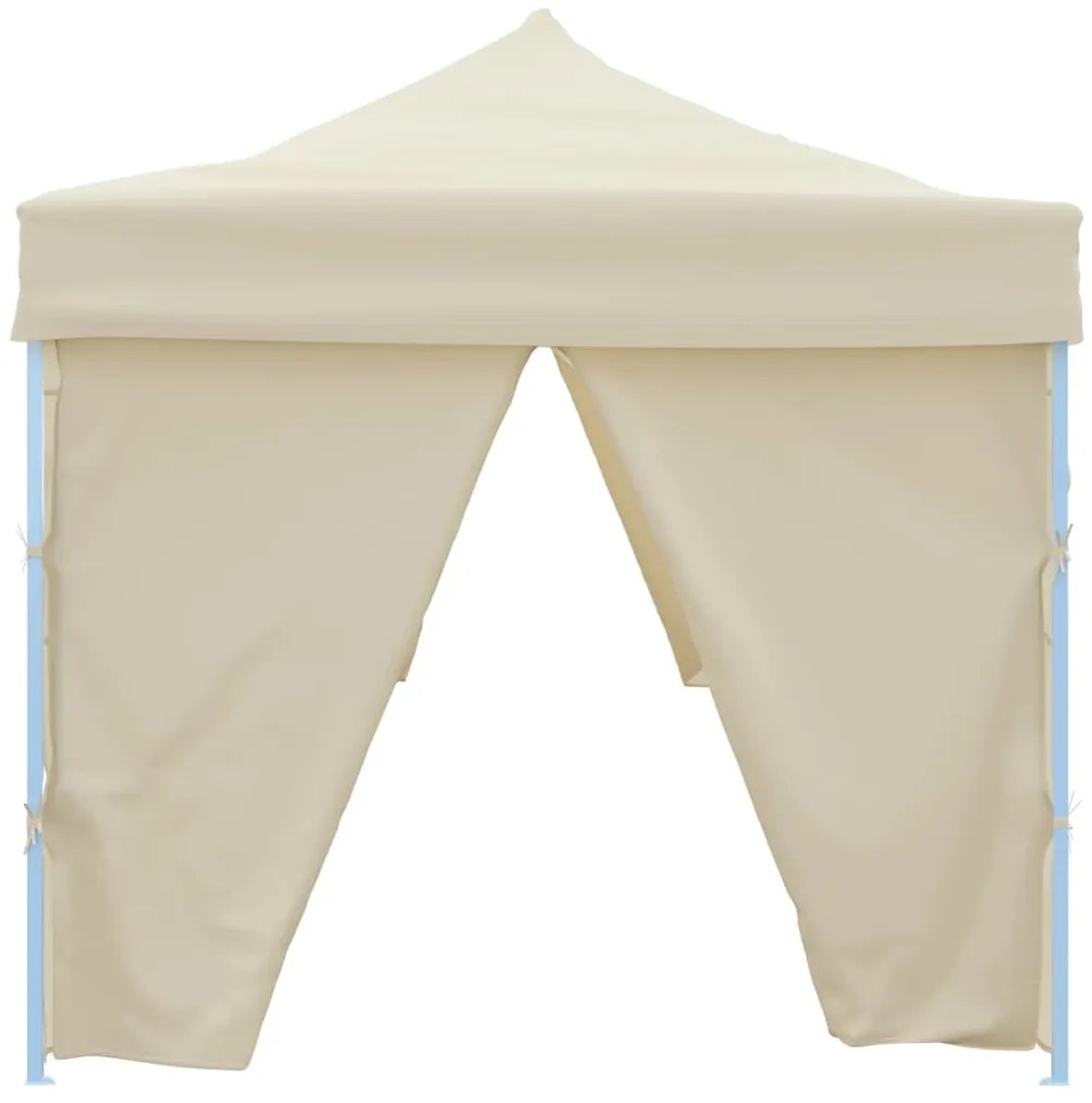 Tenda para festas pop-up dobrável c/ 8 paredes 3x9 m creme