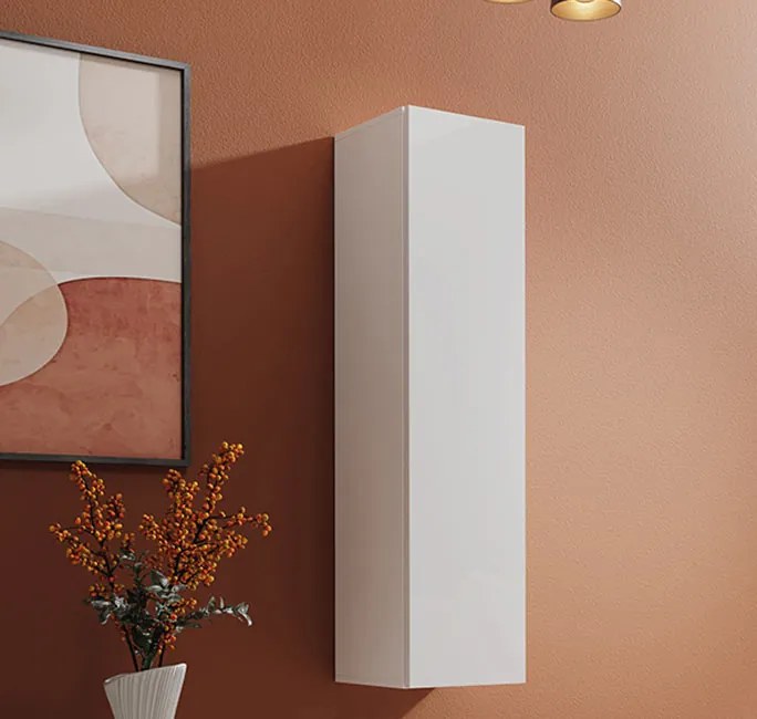 Mueble colgante modelo Baza 30x120 en color blanco