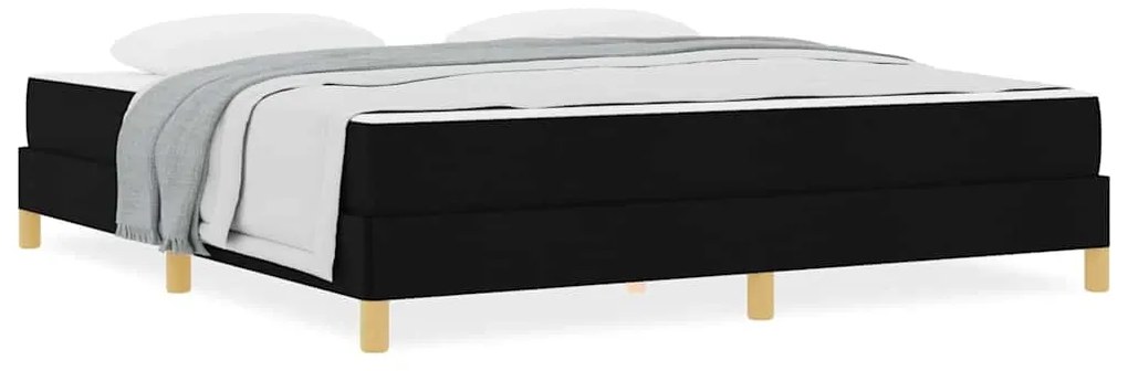 Cama Box Preto, Marrom 180 x 200 cm