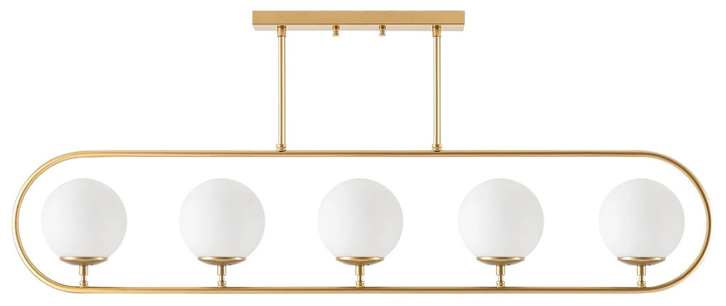 Chandelier Jewel – Dourado Brilhante – 122 x 15 cm